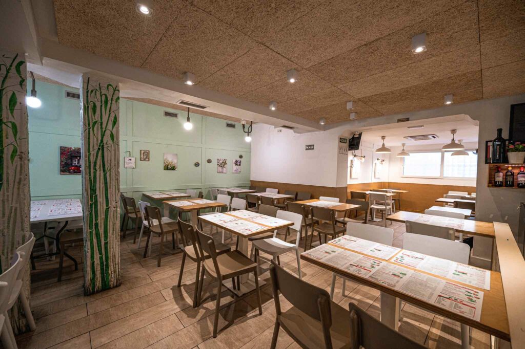 Restaurante de hamburguesas veganas en Portugalete