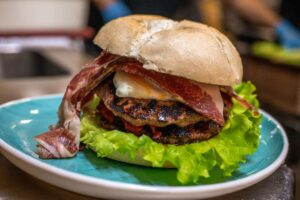 Hamburguesas para llevar a casa en Sestao 