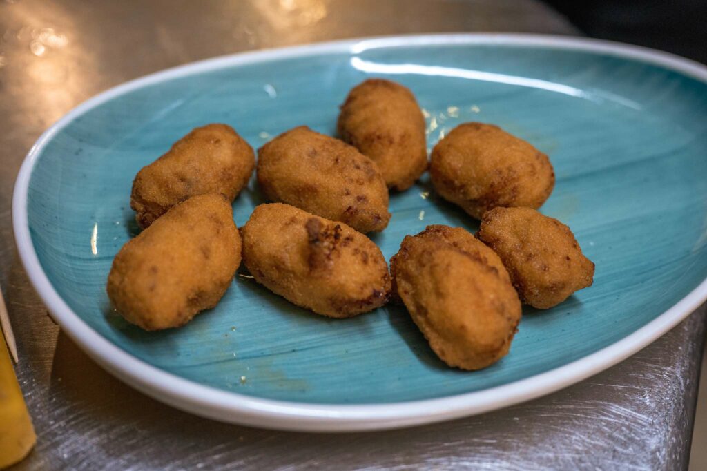 Croquetas de jamón caseras en Portugalete