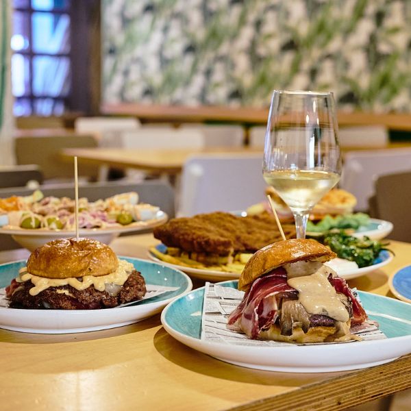 Burgers gourmet en el Puente de Bizkaia