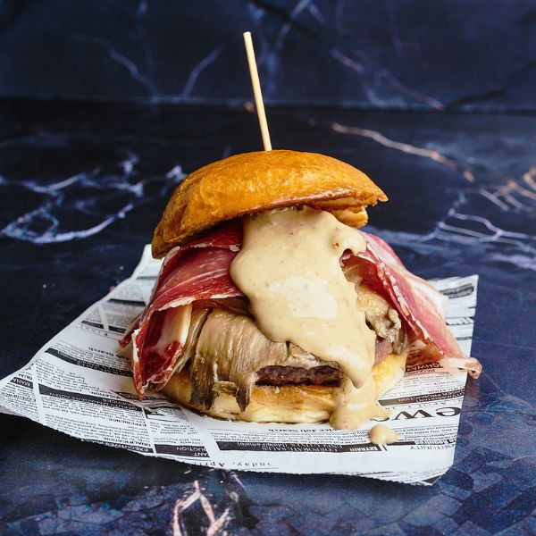 Comer hamburguesas en Portugalete